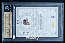 2009-10 National Treasures Stephen Curry RPA RC 3-Color Patch AUTO /99 BGS 9.5