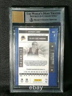 2009-10 Playoff Contenders STEPHEN CURRY Rookie Card AUTO BGS 9 Auto 9 RC Panini