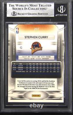 2009-10 Prestige #207 Stephen Curry Rookie Autograph Auto BGS Authentic