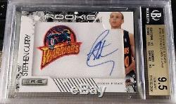 2009-10 Rookies and Stars Stephen Curry RC Auto #349/449 BGS 9.5 Gem Mint