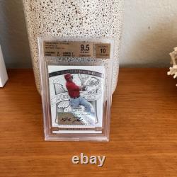 2009 Bowman Sterling Mike Trout RC Auto BGS 9.5 10 Gem Mint Prospect Angels HOF