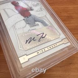 2009 Bowman Sterling Mike Trout RC Auto BGS 9.5 10 Gem Mint Prospect Angels HOF