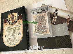 2009 Upper Deck Hall Of Fame Auto+game Floor Michael Jordan -bgs Autograph 10