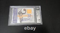 2010-11 Magic Johnson Auto Absolute Memorabilia Marks Of Fame #6/10 Bgs 8.5/10