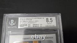 2010-11 Magic Johnson Auto Absolute Memorabilia Marks Of Fame #6/10 Bgs 8.5/10