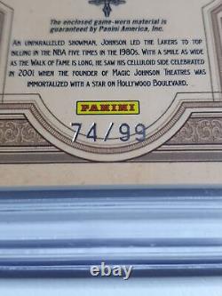 2010 Gold Standard Magic Johnson PATCH AUTO /99 BGS 10 (On Card Autograph)