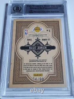 2010 Gold Standard Magic Johnson PATCH AUTO /99 BGS 10 (On Card Autograph)