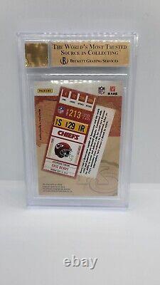 2010 Playoff Contenders Eric Berry RC (Running) /97 BGS 9.5 w 10 AU Graded Auto