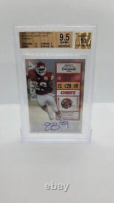 2010 Playoff Contenders Eric Berry RC (Running) /97 BGS 9.5 w 10 AU Graded Auto