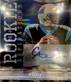 2011 Donruss Elite Die-Cut #'d /49 Cam Newton Rookie RC BGS 9 MINT AUTO 10