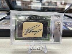 2011 Leaf Best of Baseball Ken Griffey Jr. Cut Signature Auto Autograph HOF BGS