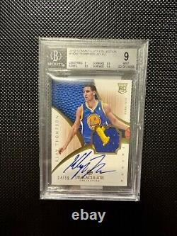 2012-13 Immaculate Klay Thompson Rookie Patch Autograph RPA RC Auto /99 BGS 9