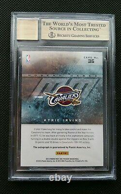 2012-13 Kyrie Irving Panini Past & Present Rookie Rc Auto Sp Insert! Bgs 9.5/10