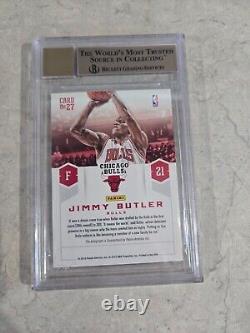 2012-13 Panini Prestige Prestigious Picks Signatures Jimmy Butler Auto BGS 9.5/1