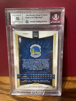 2012-13 Select Gold Prizm Klay Thompson ROOKIE RPA 5/10 BGS Mint 9, 10 Auto