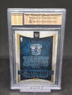 2012-13 Select Rookie Autograph Anthony Davis RC Auto /149 BGS 9.5