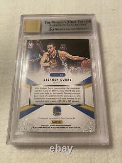 2012-13 Totally Certified Red Autograph Stephen Curry #3/25 Bgs 8.5 Nm-mint Auto