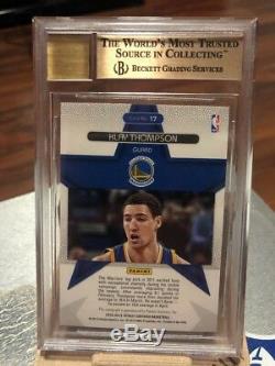 2012-13 Totally Certified Rookie Roll Call Gold Klay Thompson AUTO 15/15 BGS 9.5