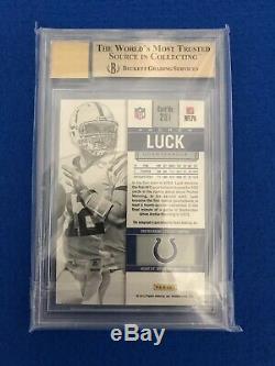 2012 Contenders #201 ANDREW LUCK RC BGS 9.5/10 Rookie Ticket AUTO Autograph