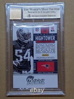 2012 Contenders DONT'A HIGHTOWER Rookie Auto Playoff Ticket /99 BGS 9.5/10 Auto