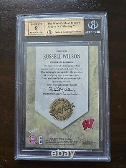 2012 Fleer Retro Skybox Autographics Russell Wilson Auto BGS 9.5 RC Rookie