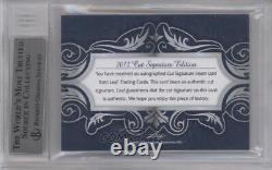 2012 Leaf Cut Signature Edition 4/4 Robert Pattinson BGS Authentic Auto 4i6