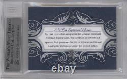 2012 Leaf Cut Signature Edition 4/4 Robert Pattinson BGS Authentic Auto 4i6