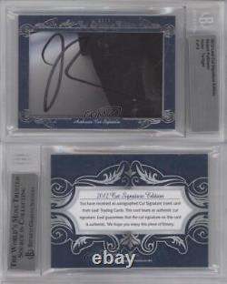 2012 Leaf Cut Signature Edition 4/4 Robert Pattinson BGS Authentic Auto 4i6