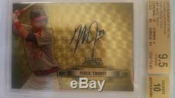 2012 Mike Trout Bowman Sterling Superfractor Rookie Auto RC 1/1 BGS 9.5