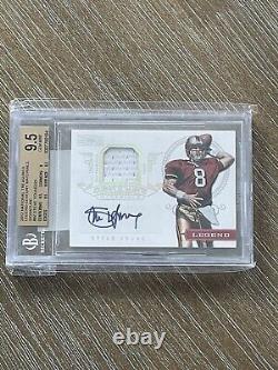 2012 Panini National Treasures Century Materials Steve Young Auto /25 BGS 9.5