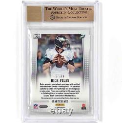 2012 Panini Prizm #224 Nick Foles RC autograph Holo rookie /99 BGS 9.5 Auto 10