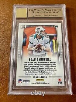 2012 Panini Prizm Ryan Tannehill Autograph #/99 BGS 9.5 Gem Mint Auto Signed RC