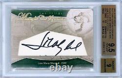 2012 Sportkings Masterful Cut Sig #mjmo2 Jose Maria Olazabal 1/1 Bgs 9.5 Auto 9