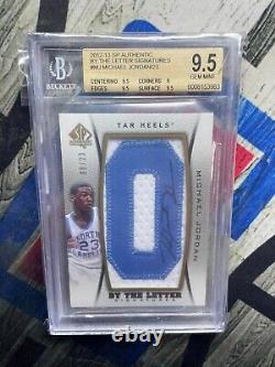 2012 UD SP Authentic Michael Jordan Auto #8/23 BGS 9.5/10 UNC Autograph