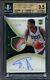 2013-14 Immaculate Jersey Number Giannis Antetokounmpo Bgs 9.5 Auto Rc Rpa #/34