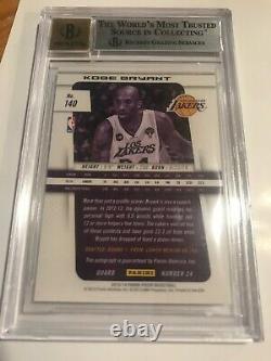 2013-14 Panini Prizm Autograph Kobe Bryant Lakers Bgs 9 Auto 10 Giannis Rc Year