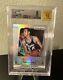 2013-14 Panini Silver Prizm #71 Jerry West Lakers Hof /25 Bgs 8 Auto 10 Rare
