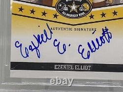 2013 Leaf Army Ezekiel Elliott TRUE RC ROOKIE FULL Auto AUTOGRAPH Bgs 9.5/10