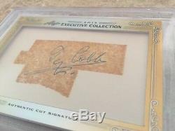 2013 Leaf Executive Masterpiece Ty Cobb Cut Signed Auto BGS 1/1 One Of A Kind