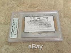 2013 Leaf Executive Masterpiece Ty Cobb Cut Signed Auto BGS 1/1 One Of A Kind