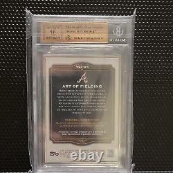 2013 Topps Museum Dale Murphy Auto Silver Collection Framed BGS 9.5 #D TO 10/10