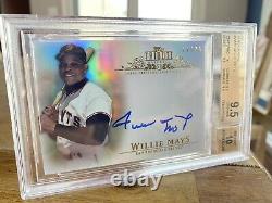 2013 Topps Tribute Willie Mays Auto Autograph #/24 BGS 9.5/10 GEM MT