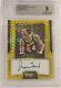 2014-15 Panini Select Jerry West Fame Game Autographs Prizms Gold Auto /10 Bgs 9