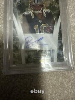 2014 Prizm #AR-BC Brandin Cooks Auto /100 Rookies Prizm Camo BGS 10/10
