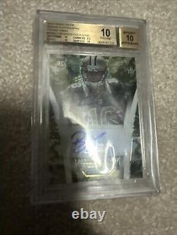 2014 Prizm #AR-BC Brandin Cooks Auto /100 Rookies Prizm Camo BGS 10/10