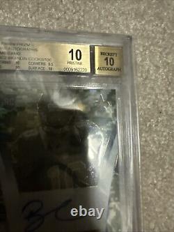 2014 Prizm #AR-BC Brandin Cooks Auto /100 Rookies Prizm Camo BGS 10/10
