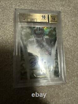 2014 Prizm #AR-BC Brandin Cooks Auto /100 Rookies Prizm Camo BGS 10/10