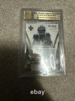 2014 Prizm #AR-BC Brandin Cooks Auto /100 Rookies Prizm Camo BGS 10/10