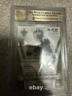 2014 Prizm #AR-BC Brandin Cooks Auto /100 Rookies Prizm Camo BGS 10/10