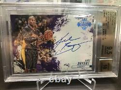 2015-16 Court Kings Autograph Sapphire Kobe Bryant /25 Bgs 9.5 Auto 10 Rare Ssp